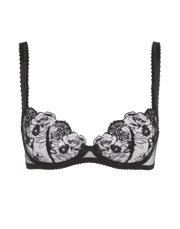 Jayce Plunge Underwired Bra in Black | Agent Provocateur