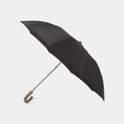 Fox Umbrellas - Black - Maple Crook Handle