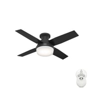 Dempsey Low Profile with Light and Remote Control 44 inch
