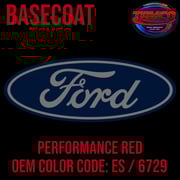 Ford Performance Red | ES / 6729 | 1992-2001 | OEM Basecoat