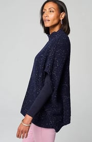 Tie-Dye Cotton-Gauze Poncho