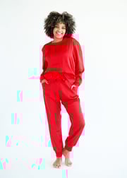 Must be Satin Pajamas - Red