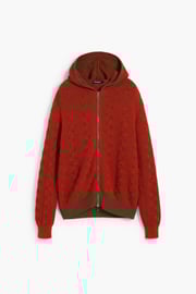 Zip-knit sweater