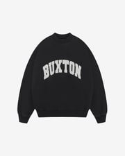 DISTRESSED APPLIQUE SWEATSHIRT