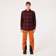 Official Oakley Standard Issue Oakley Butter Flannel Shirt - Black/Grenache Check | Oakley® | Official Oakley Standard Issue