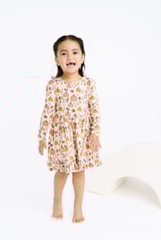 Pumpkin Garden Bamboo Dress