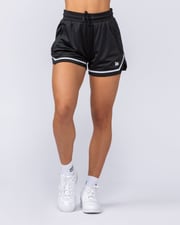 Womens 3" Basketball Shorts - Black