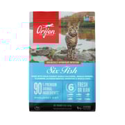 Orijen Fresh & Raw Animal Ingredients High Protein Grain Free Six Fish Dry Cat Food