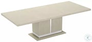 Chiara Light Walnut Extendable Rectangular Dining Table
