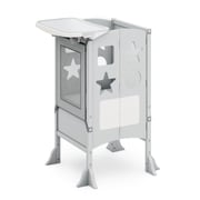 Classic Kitchen Helper Toddler Tower and Mealtime and Play Tray Bundle