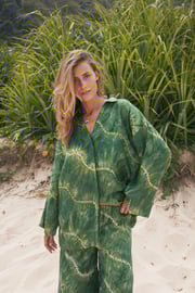 SUNDOWNER SHIRT - FOREST GREEN