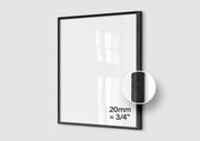 Premium Wooden Framed Poster With Premium Matte Paper