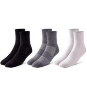 BOWO Cushion Ankle - Neutrals (3-Pack)