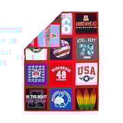 Reversible T-Shirt Quilt Kit with Sash-In-A-Dash