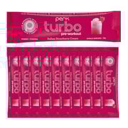 Turbo Pre-workout Original Italian Strawberry Cream, 10 Stick Packs