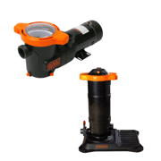 BLACK+DECKER Above Ground Pump & Cartridge Filter Bundle