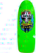 Dogtown Skateboards Bull Dog 70's Classic Lime Dip Skateboard Deck - 10 x 30