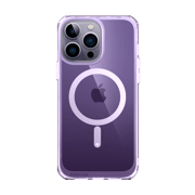 iPhone 14 Pro Max 6.7 inch Unicorn Beetle MAG Slim Clear MagSafe Case-Purple Fog