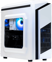 AMD 4500, 16GB RAM, 1TB SSD, GTX 1660 Super - DIYPC F2 White