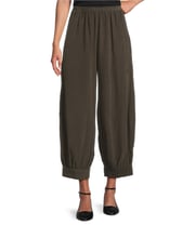 Bryn Walker Cotton Corduroy Elastic Waist Banded Cuff Wyatt Pants