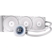 NAUTILUS 360 RS LCD Liquid CPU Cooler - White