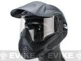 Annex MI-5 Airsoft Paintball Full Face Mask by Valken - Black (ANSI Rated)