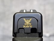 Milspin Navy Logo Slide Back Plate