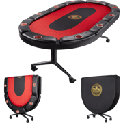 Triton 90" Premium 10 Player Folding Poker Table