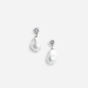 Mottled Pearl Earrings