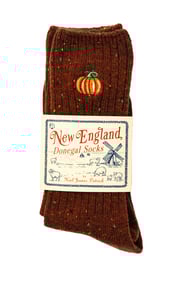The Country Pumpkin Donegal Socks