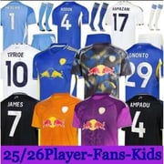 LEEDS UNITEDSS 2025/26 Soccer Jersey - Home & Away Kit, Retro Style, Kids & Adult Sizes