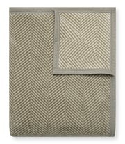 Harborview Herringbone Dune Blanket