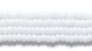 11SB112-C: CZ Seed Bead True Cut Op White 11/0 6HK