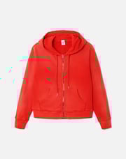 Hanes Patti Zip Hoodie - Roja