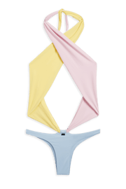 Showpony Swimsuit // 3tone pastel