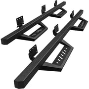 OEDRO Running Boards Compatible with 2019-2025 Ram 1500 New Body Crew Cab, Drop Down Side Steps Rails, Black Carbon Steel Nerf Bars