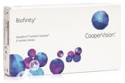 Comfilcon (Dk-128) equivalent of Biofinity CooperVision (6 lenses) – Contact lenses | Lentiamo