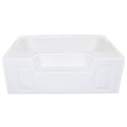 American Bath 60&quot; x 42&quot; White Standard Gauge ABS Garden Tub