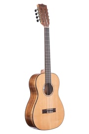 Gloss Solid Cedar Top Acacia 8-String Baritone Ukulele