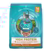 Purina ONE® +Plus Ideal Weight Adult Cat Dry Food - Turkey, High-Protein, Natural