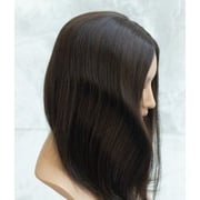 Clearance | 7"x8" Courtney | Mono Part | Left Part Remy Human Hair Topper - UniWigs ® Official Site