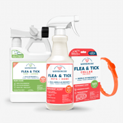 Flea & Tick 360 Protection Bundle: Collar & Sprays