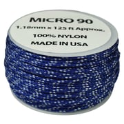 1.18 mm (3/64”) Micro Cord EMS Made in the USA Nylon/Nylon (125 ft)