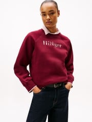 Plaid Hilfiger Logo Sweatshirt