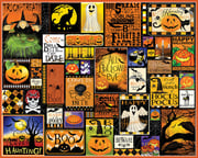Happy Haunting (1923pz) - 1000 Piece Jigsaw Puzzle
