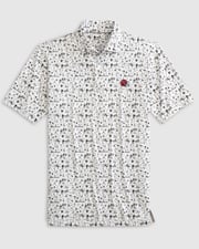 Georgia Ballpark Printed Performance Jersey Polo - Helmet Logo
