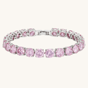 Pink Tennis Bracelet