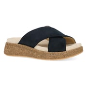 Bridget Black Burnished Suede
