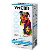 1000 mg Tincture for Dogs and Cats - VetCBD Hemp