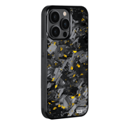 iPhone | Gold Flake Real Forged Chunk Carbon Fiber Phone Case | CLASSIC Series